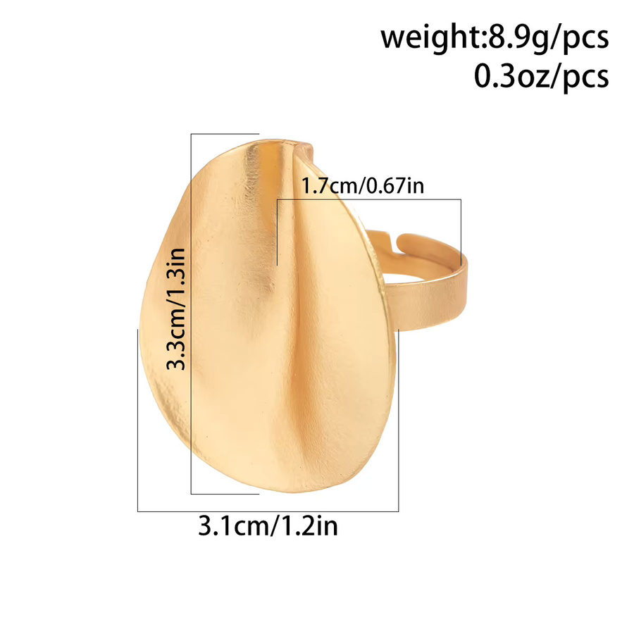 Ingemark Ringset, Gold, unregelmäßig geometrisch, Damen - Bild 2