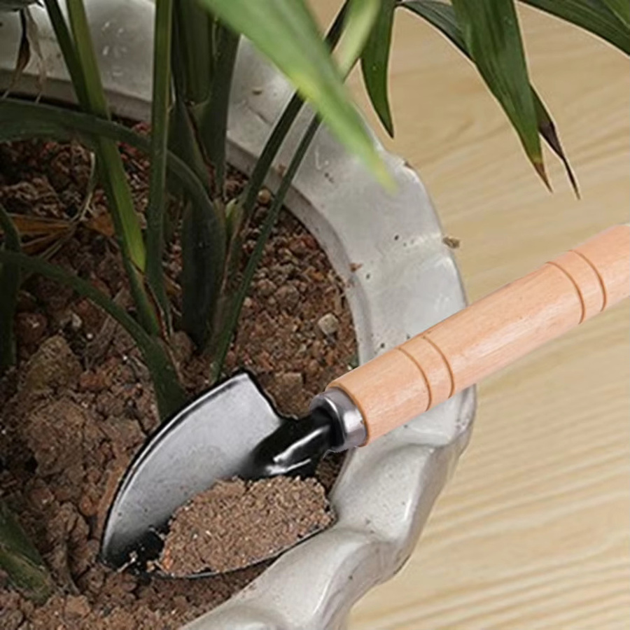 3-teiliges Mini Gartengeräte-Set für Kinder als Pflanzset für Blumen und Topfpflanzen - Bild 2