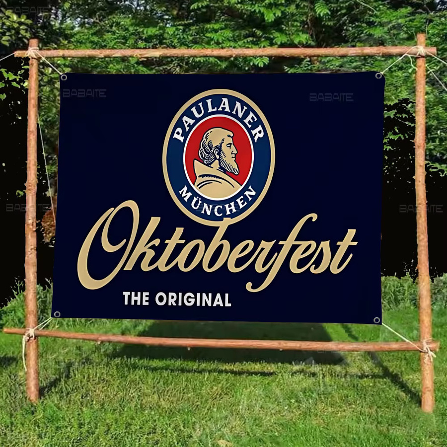 Paulaner Retro-Flaggen für die Innendekoration im Oktoberfest-Stil - Bild 2