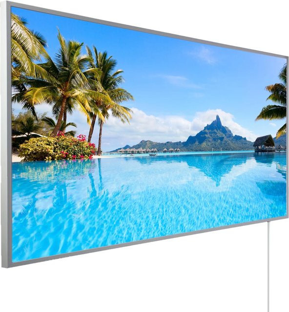 Könighaus Infrarotheizung Panorama-Serie Bora Bora Insel 450 W B x H: 50 x 90 cm - Bild 1
