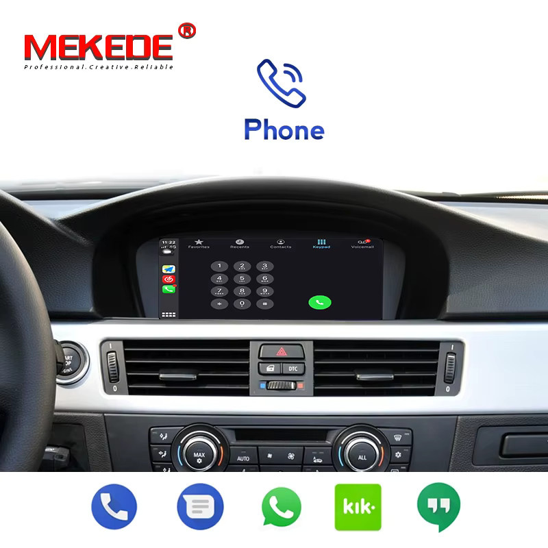 MEKEDE Android Auto Wireless CarPlay AI Box für BMW CCC CIC Original-Bildschirme mit Sprachsteuerung und Plug-and-Play-Installation - Bild 3