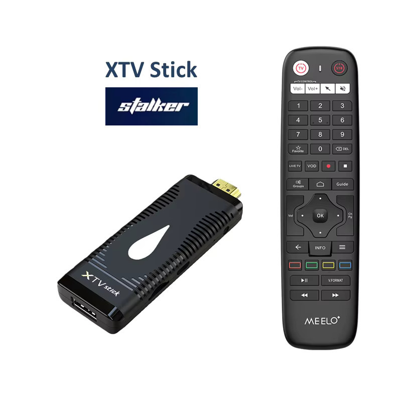 XTV Stick TV Box Meelo Plus mit Android 10 OS, 2 GB RAM, 16 GB Speicher, 4K UHD Media Player in Schwarz - Bild 4