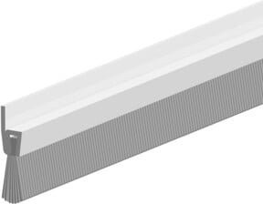 ELLEN Tor-Türdichtschiene IBS 40 0309301 aus Aluminium in Alufarben, Länge: 1000 mm - Bild 1