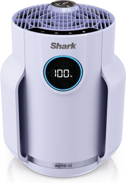 Shark Luftreiniger Compact Pro mit HEPA-Filter und Duftfach in Grün oder Lila - Bild 1