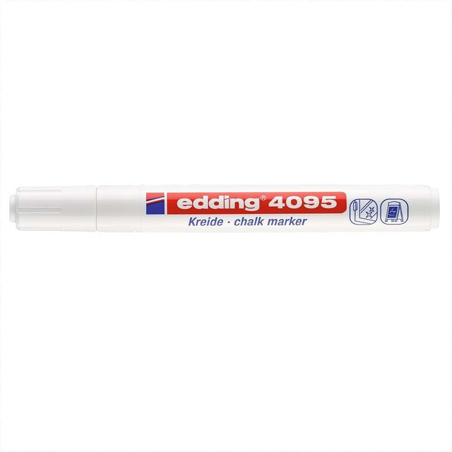 Edding 4095 Kreidemarker Weiß mit 2-3 mm Strichstärke - Bild 2