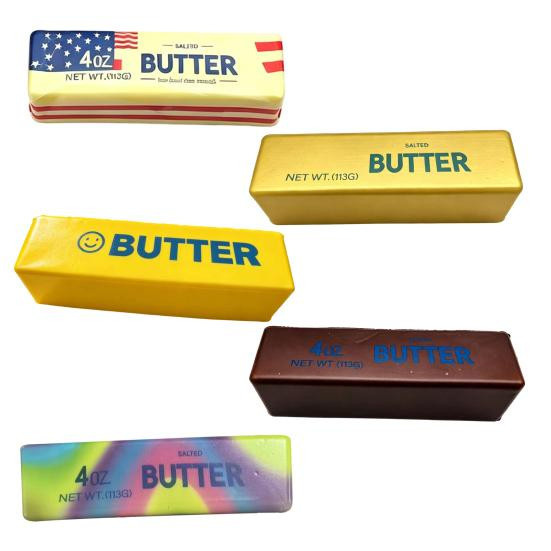 Zoeneed Butterstick Quetschspielzeug Weiches PU Fidget Spielzeug - Bild 3