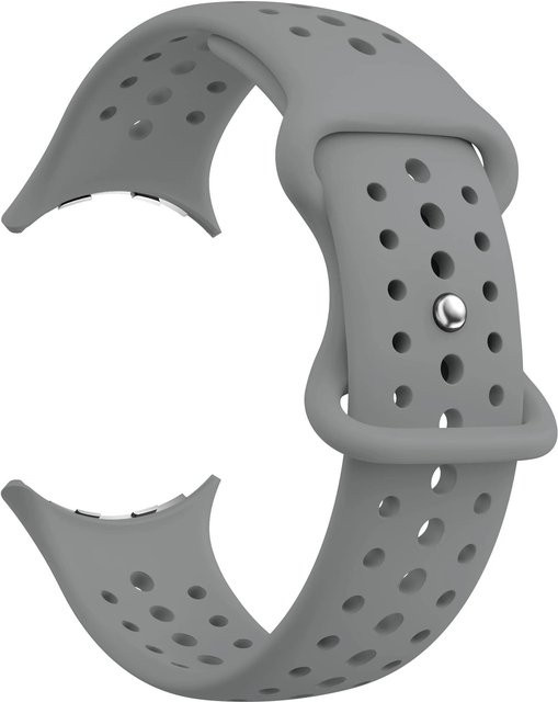 Uhrenarmband Silikon, Schwarz, Unisex - Bild 1