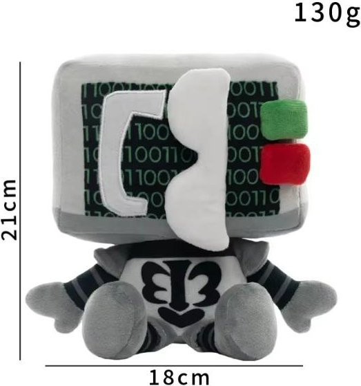 Yiran toy Badware Killdroid Plüsch Schlüsselanhänger, ab 14 Jahren - Bild 1