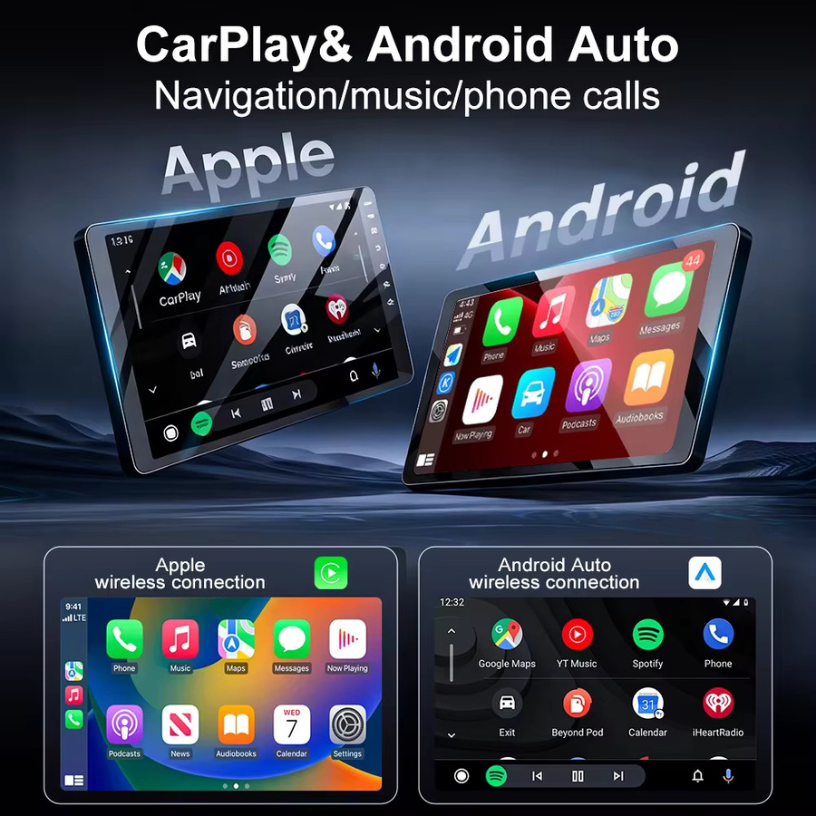FengShiDa Autoradio mit Carplay und Android Auto für Citroen Xsara Picasso 1999-2010, Multimedia Player mit GPS, 5G Wifi, 4G und Bluetooth in Schwarz - Bild 4
