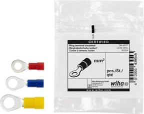 Wiha Quetschkabelschuh Ringform isoliert M4 0,5-1,0 multicolour - Bild 1