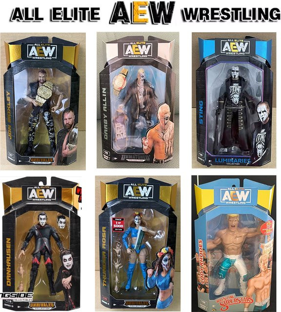 AEW Unmatched Series 2, Actionfiguren-Set, ab 8 Jahren - Bild 1