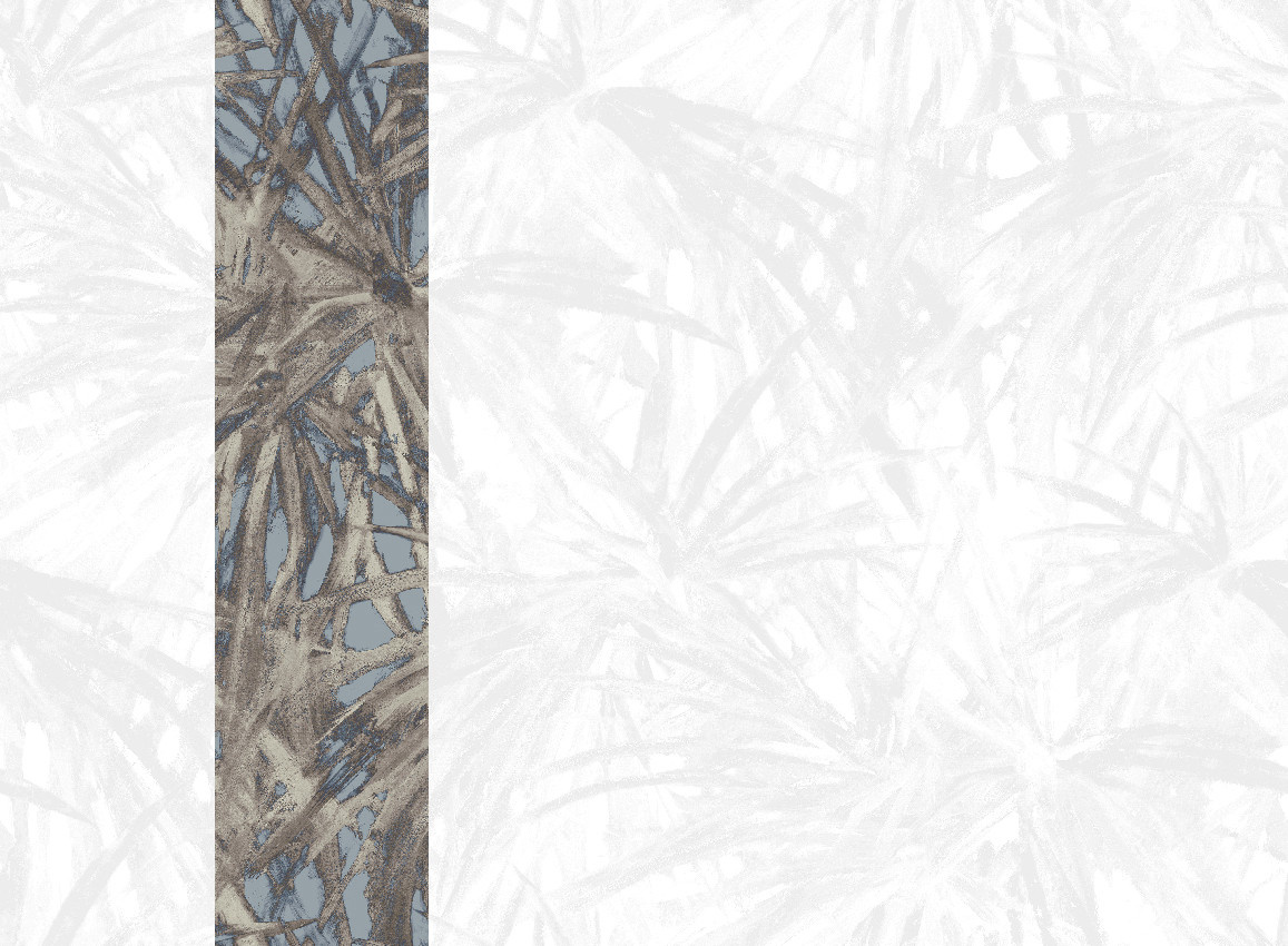 Jannelli & Volpi Mural Matira Wandpaneel in Braun mit floralem Design aus Vinyl und Kunstharz - Bild 1