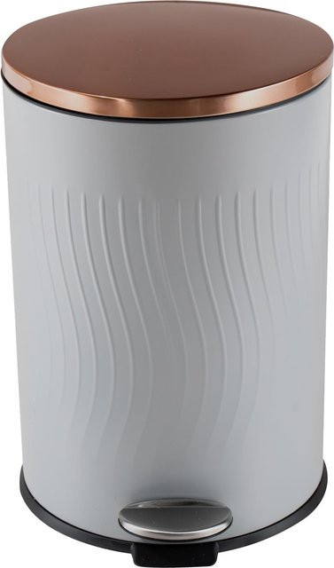 HTI-Living Treteimer Jannik mit Soft-Close-Funktion, 20 Liter, Grau Kupfer - Bild 1