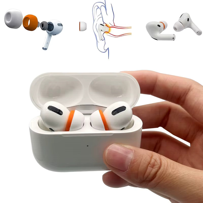 KUTOU Memory Foam Ohrstöpsel für AirPods Pro 1. und 2. Generation in Weiß - Bild 2