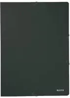 Leitz Eckspannmappe DIN A4 mit Gummizugverschluss, schwarz, Breite: 23,2 cm, Höhe: 31,8 cm - Bild 1
