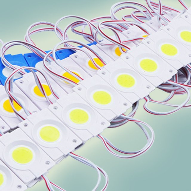 20 Stück Merryle COB-LED-Module, 12 V, warmweiß, wasserdicht IP65 für Außenbereich und Werbeschilder - Bild 1