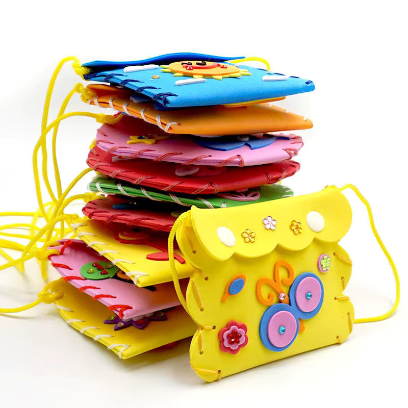 Nähset zum Selbst Nähen von Handtaschen, 5-teiliges Set, Bunt / Mehrfarbig, Filz - Bild 2