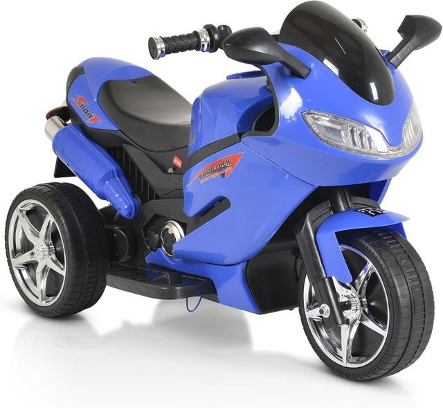 Moni Elektromotorrad Comet HZBB-1188 drei Räder Musik MP3 Rückwärtsgang blau - Bild 1