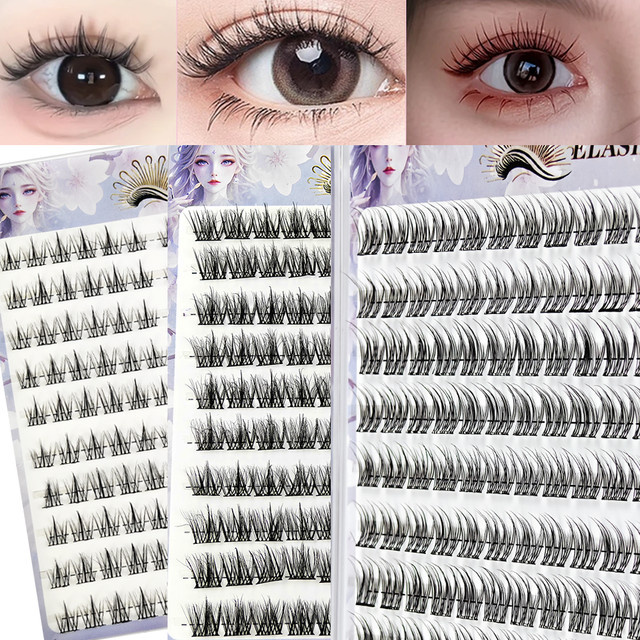 Gege Bear Künstliche Wimpern, Sonnenblumen-Design, natürlich - Bild 1