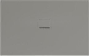 Villeroy & Boch Duschwanne Squaro Infinity, rechteckig, Grau, B/T/H: 160 x 100 x 4 cm, für bündige Installation - Bild 1