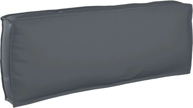 vidaXL Kissen Anthrazit aus Oxford-Stoff, B/T/H: 120 x 40 x 12 cm - Bild 1