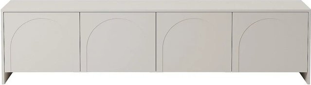 Vente-unique TV-Board Nalyra in Beige, Breite: 198 cm - Bild 1