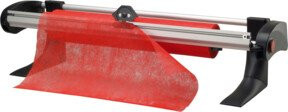 Rocholz Wandabroller VARIO TWIN-CUT in Rot mit einer Rollenbreite von 60 cm - Bild 1