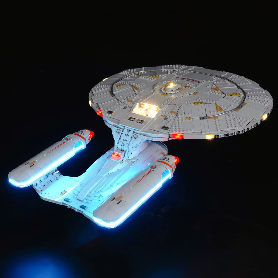 MAXCXT 5V LED-Licht für LEGO 10356 Star Trek U.S.S. Enterprise NCC-17 DIY Dekorative Lampe - Bild 1