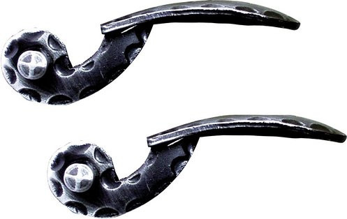 ALPERTEC Türdrücker aus Eisen in Schwarz Matt - Bild 1
