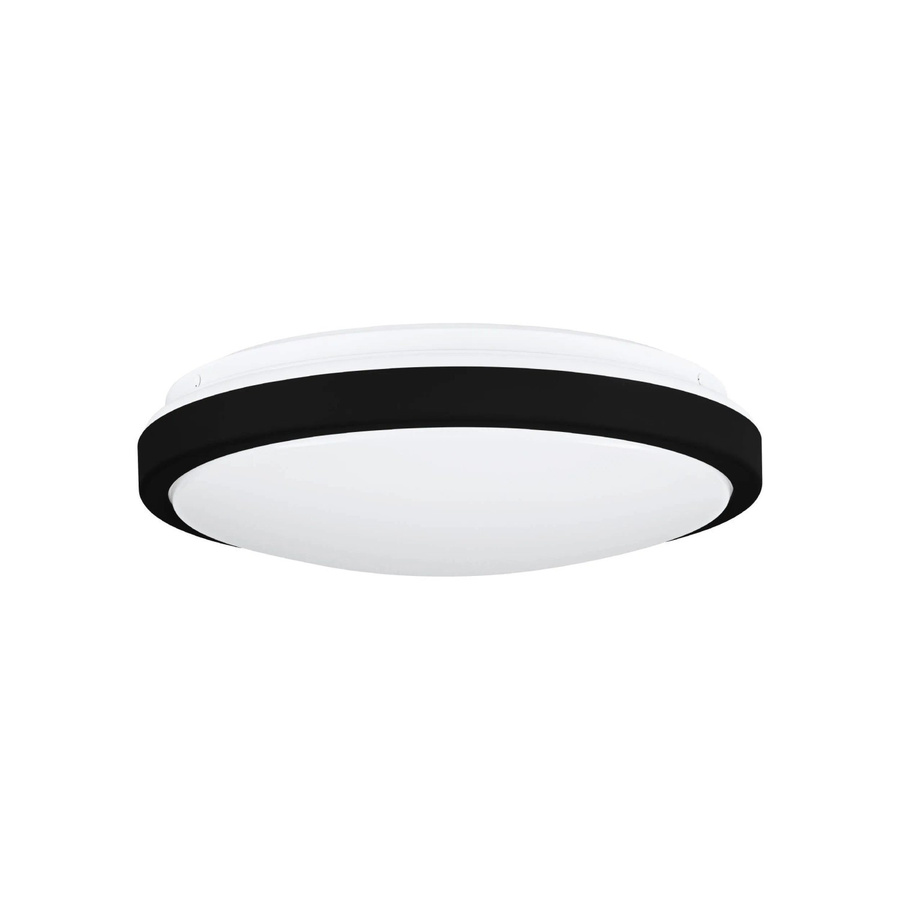 Eglo LED-Deckenleuchte Lezuza in Weiß-Schwarz mit modernem Design, Durchmesser: 32,5 cm - Bild 2
