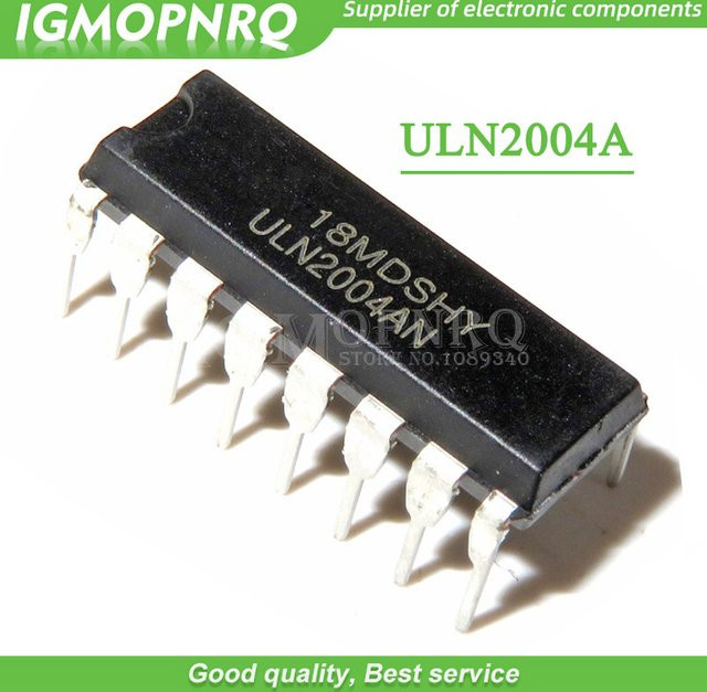 10 Stück ULN2004APG ULN2004A DIP-16 Darlington Transistor Array in Schwarz - Bild 1