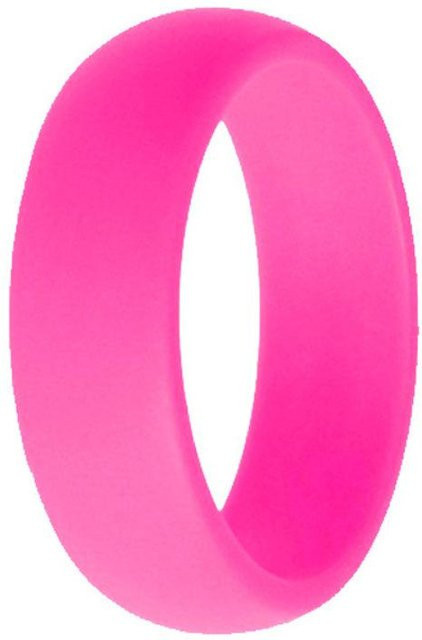 SCIONE Silikonring, Roségold, Unisex, 8 mm - Bild 1