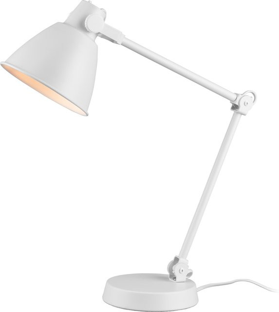 LIVARNO HOME Tischleuchte in Weiß mit modernem Design und LED-Leuchtmittel - Bild 1