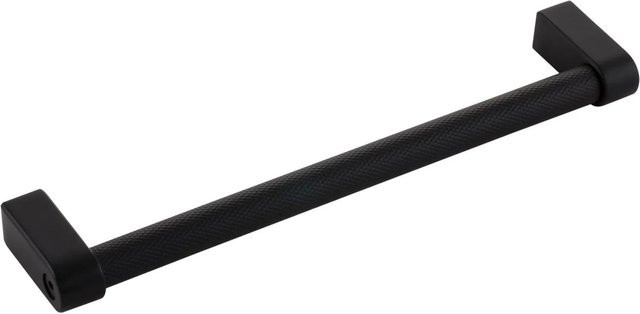 Furnipart Möbelgriff Regular Bar aus Edelstahl in Schwarz matt, Breite: 20,6 cm - Bild 1