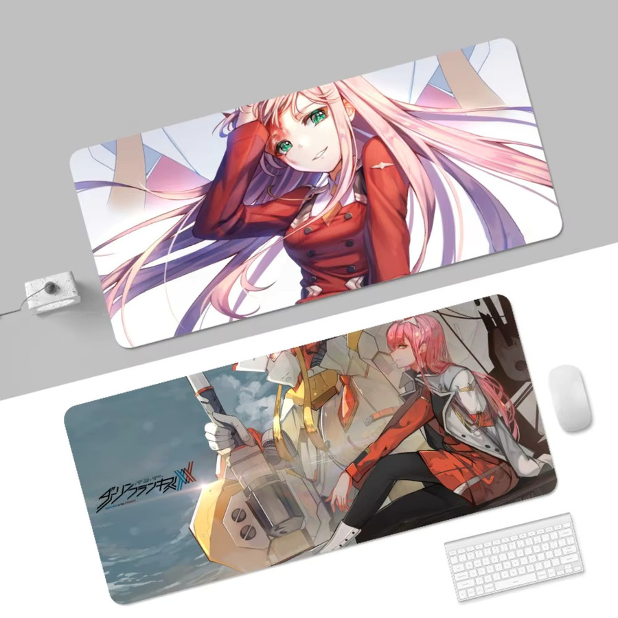 DARLING In The FRANXX Zero Two XXL-Schreibtischmatte Kawaii Gaming-Schreibtischunterlage Multicolor - Bild 2