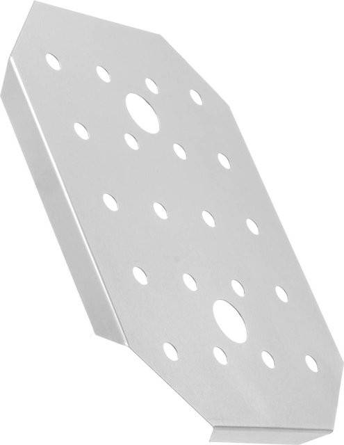 Hendi Kitchen Line Edelstahl-Abtropfgitter für GN 1/2 Behälter, Silber - Bild 1