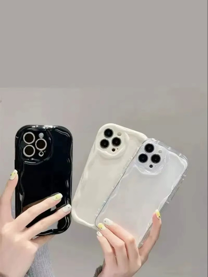 Samsung Galaxy M54 5G Handyhülle Wave Soft TPU Case Cover in Weiß für SM-M546B und SM-M546B/DS - Bild 3