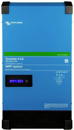 Victron Energy EasySolar II 48/5000/70-50 MPPT 250/100 GX Hybrid-Stromwandler in Blau - Bild 1