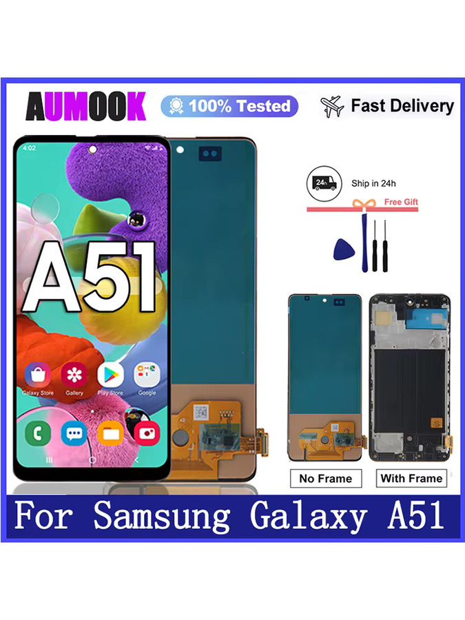 Samsung A51 Ersatz Display mit AMOLED LCD Touch Screen Digitizer in Schwarz für SM-A515F/DS - Bild 5