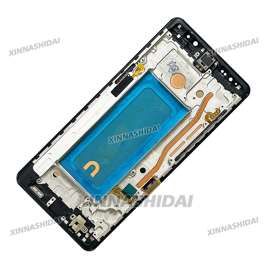 Samsung TFT Note 8 Display-Bildschirm mit Rahmen und Touchscreen-Digitizer-Einheit für N950F N950U N950W N950FD in Schwarz oder Violett - Bild 3