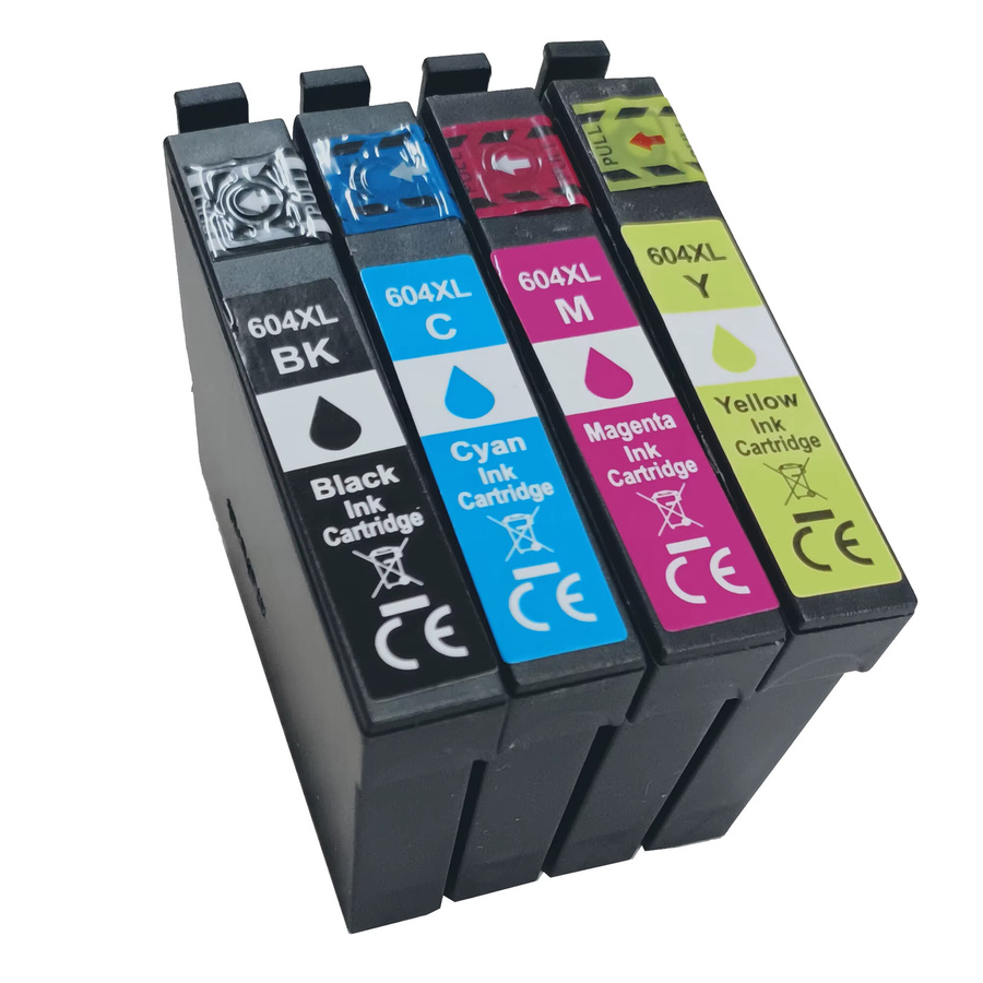 Kompatible Tintenpatrone für Epson XP-2200 2205 3200 3205 4200 4205 WF-2910 2935 2930 2950DWF, Mehrfarbig, Modell 604XL T604XL - Bild 2