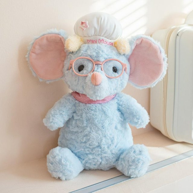 Yiran toy Elefantenhaut Kaninchen Maus Plüschtiere, Blau, ab 14 Jahren - Bild 1