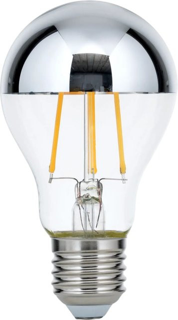 Orion Leuchten LED-Kopfspiegellampe in Silber, dimmbar, E27, 8W, warmweiß - Bild 1