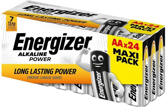 Energizer Alkaline Power AA Mignon LR6 Batterien 24er Pack - Bild 1