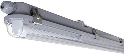 Nordlux Works IP65 LED-Unterbauleuchte in Grau mit G13 Fassung und 24W Leistung - Bild 1