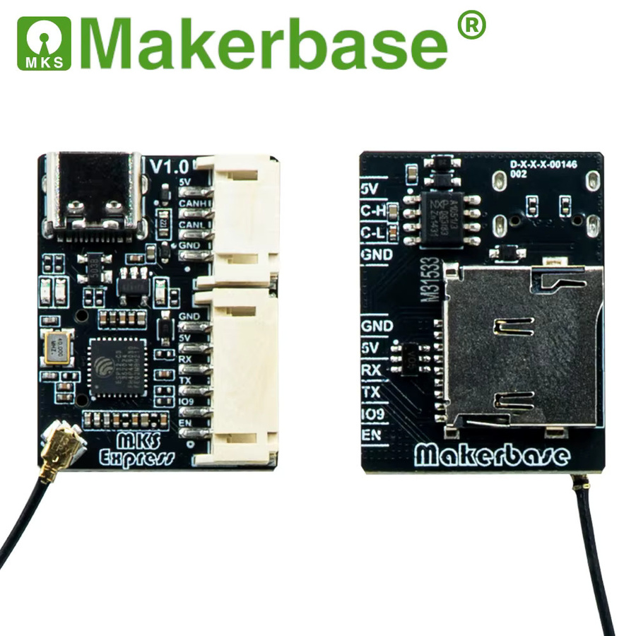 Makerbase VESC EXPRESS mit ESP32-Modul, WIFI, Bluetooth, GPS-Positionierung und SD-Kartenprotokollierung in Schwarz - Bild 4