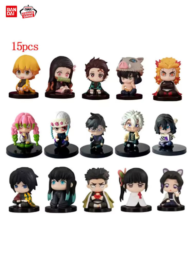 Bandai Demon Slayer Spielzeug-Set, PVC-Figuren, 5-15 Stück - Bild 6