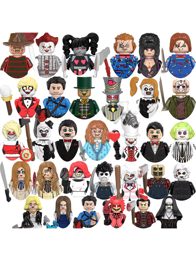 Hazbin Hotel Mini Actionfiguren, Bausteine, Kunststoff, Bunt / Mehrfarbig - Bild 2