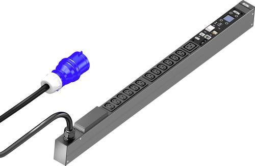 Rittal Rack-Stromverteilung DK 7979.210 in Grau mit IEC C13 und IEC C19 Anschlüssen sowie Ethernet/LAN - Bild 1