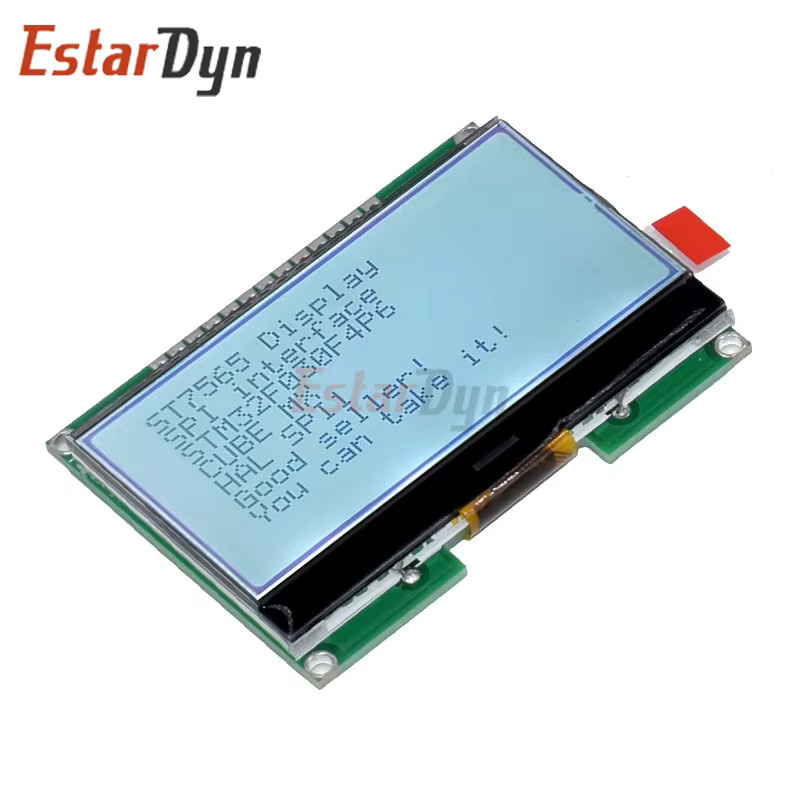 EstarDyn 12864-06D 3,3V LCD-Modul mit COG, ST7565R Punktmatrix-Bildschirm und SPI-Schnittstelle in Grau - Bild 4